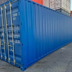 New 30-Foot High Cube Container - Extra Height and Optimized Storage