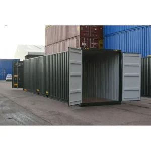 40-foot dry double-door shipping container - new